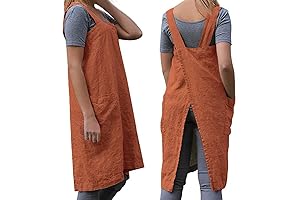 Women's Crossback Pinafore Apron: Practical Style Meets Functionality