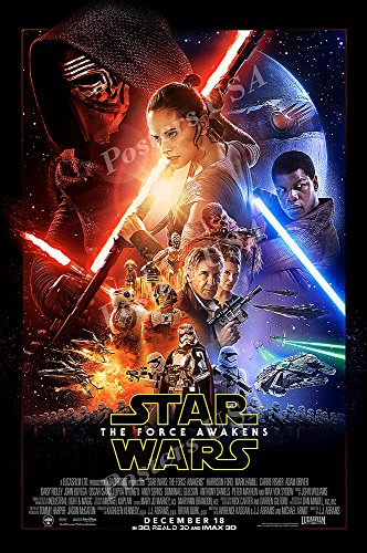 Ship from USA - Star Wars Episode VII The Force Awakens Movie Poster Glossy Finish - FIL335 (24" x 36" (61cm x 91.5cm))