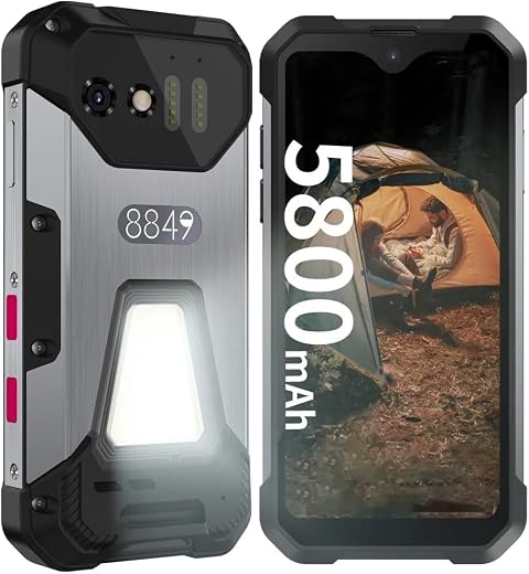 India Gadgets Unihertz Tank Mini 1 Rugged - 4.3" QHD+ Screen - IR Blaster Remote - 12Gb + 256Gb - 100MP Camera - 5800mAh B...