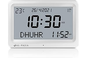 Azan Clock for USA - Your Pious Digital Companion for Prayer and Worship