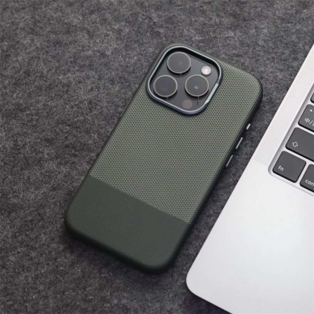 Étui iPhone 14 Pro Max cuir avec protection objectif alliage contre les rayures