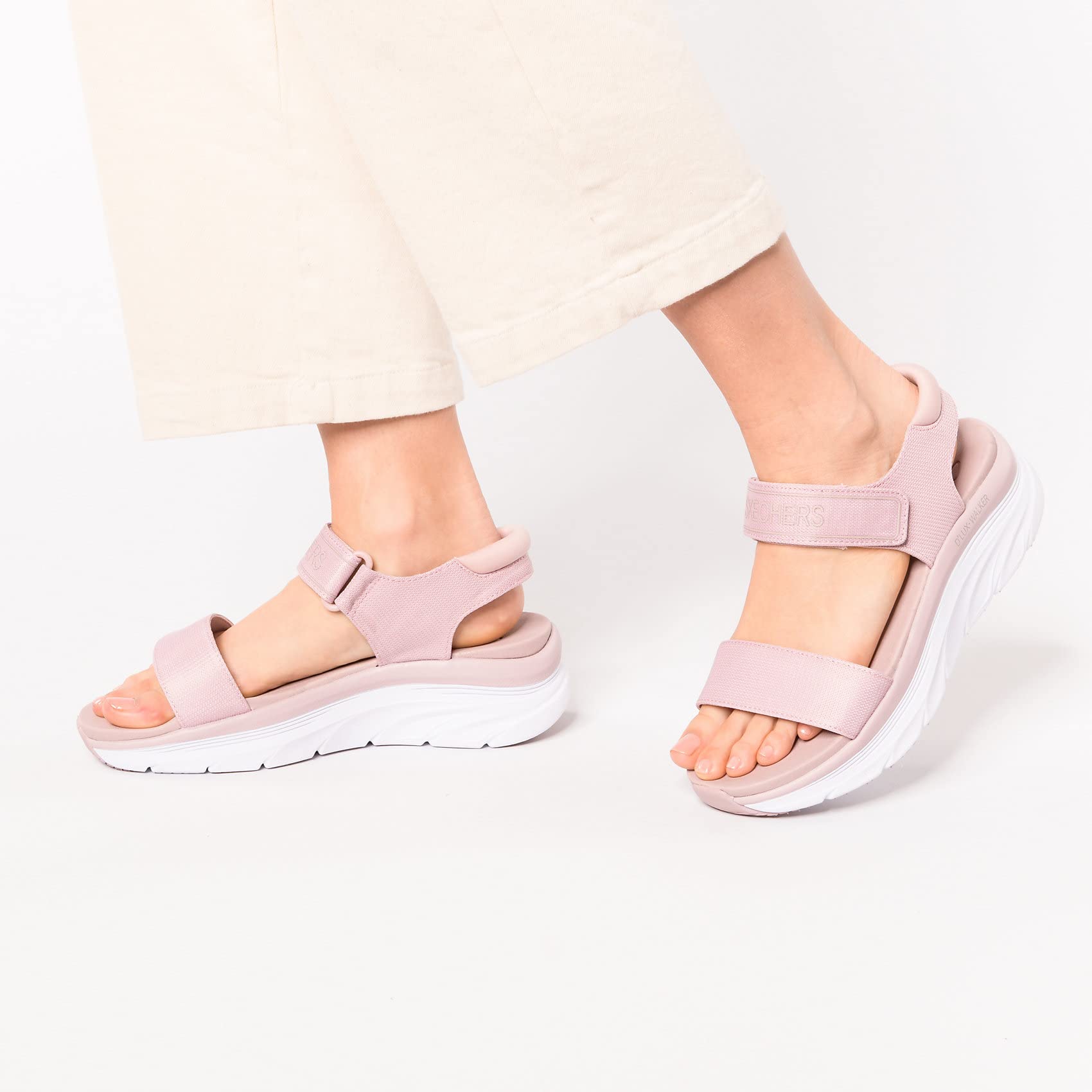 Skechers D'Lux Walker New Block Femmes Sandales