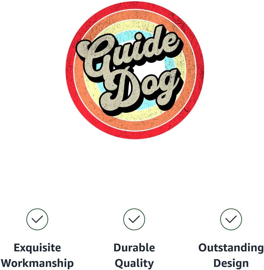 Guide Dog Dog Shirt with Hoodie - Trendy Dog Hoodie - Graphic Art Dog Clothing - Black White, 2XL