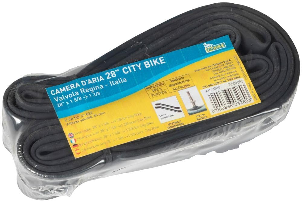 Kit 2 Copertoni + 2 Camere D'Aria + 2 Flap 24 X 1 3/8 | Bianco/Nero - Per Biciclette