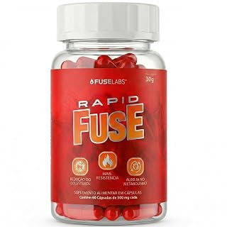 Rapid Fuse Foguinho Pré-Treino e Termogênico — 60 cápsulas