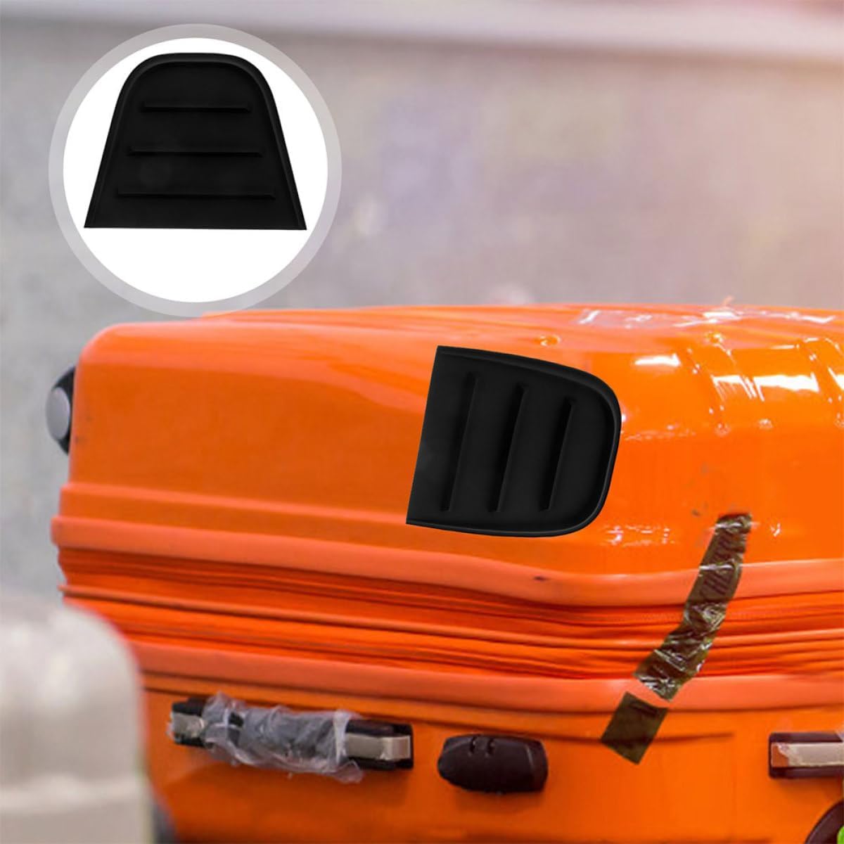 Garneck 8pcs Large Pvc Luggage Corner Protectors 120x95mm Edge Guards for Suitcase Travel Shipping Box Corner Guards Packaging Edge Protection