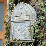 ● Nicht nur ein bezaubernder Briefkasten, sondern auch eine nostalgische Retro-Wanddekoration. Im Garten, in der Lebensmittel-Heimwerker-Ecke, in der Küche, in der Vitrine usw. sind sie allesamt auffällige und praktische kleine Objekte. Wenn Sie auf der Suche nach einem klassischen, rustikalen Wandbriefkasten sind, dann ist dieser die perfekte Wahl.