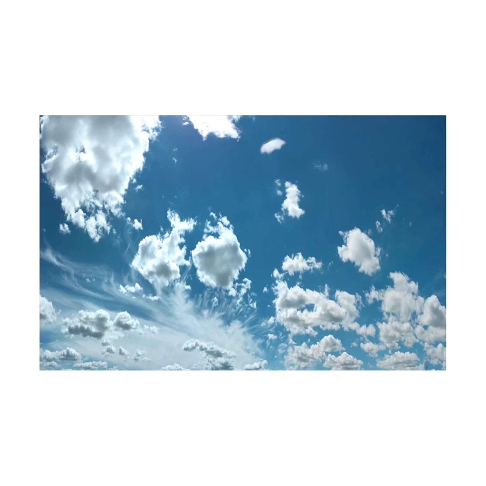 Aquarium Rückwandfolie Aquarium-Hintergrundaufkleber, Wolken-Aquarium-Hintergrunddekorationen, PVC-Aquarium-Zubehör(Color3,54x122cm)