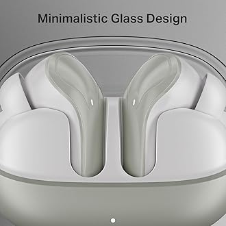 boAt 2025 Launch Airdopes Plus 311,Glass Design,ENx Tech,50 H Battery, Fast Charge, Stream Ad Free Music via App Support, Bluetooth Earbuds, TWS Ear Buds Wireless Earphones with mic (Ash Grey)