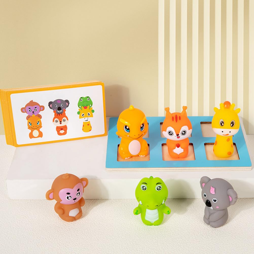 Gioco di Abbinamento per la trasposizione degli Animali, Giocattolo educativo per la classificazione delle Prime cognizioni
