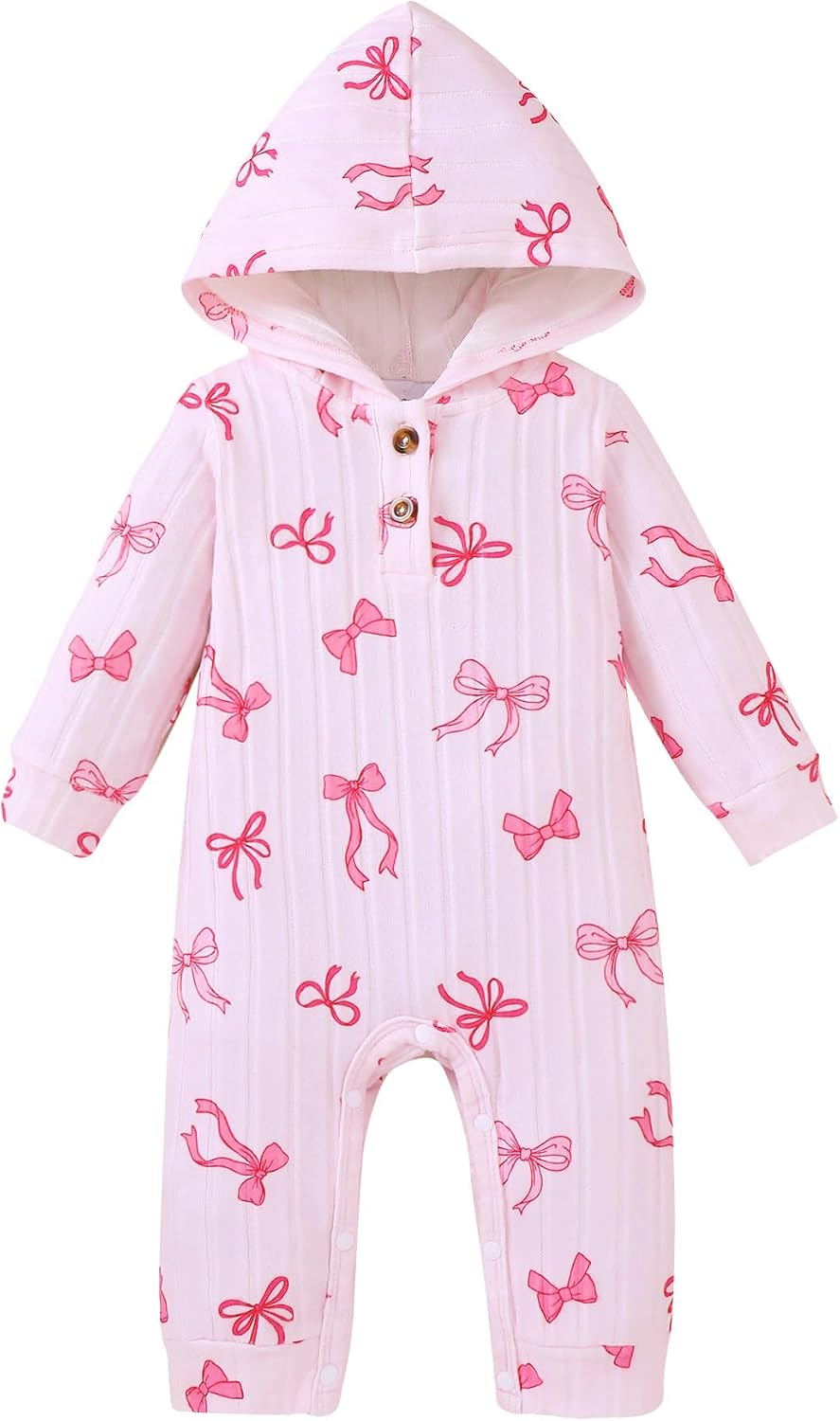 Mioglrie Newborn Baby Girl Clothes Fall Winter Outfits Infant Romper