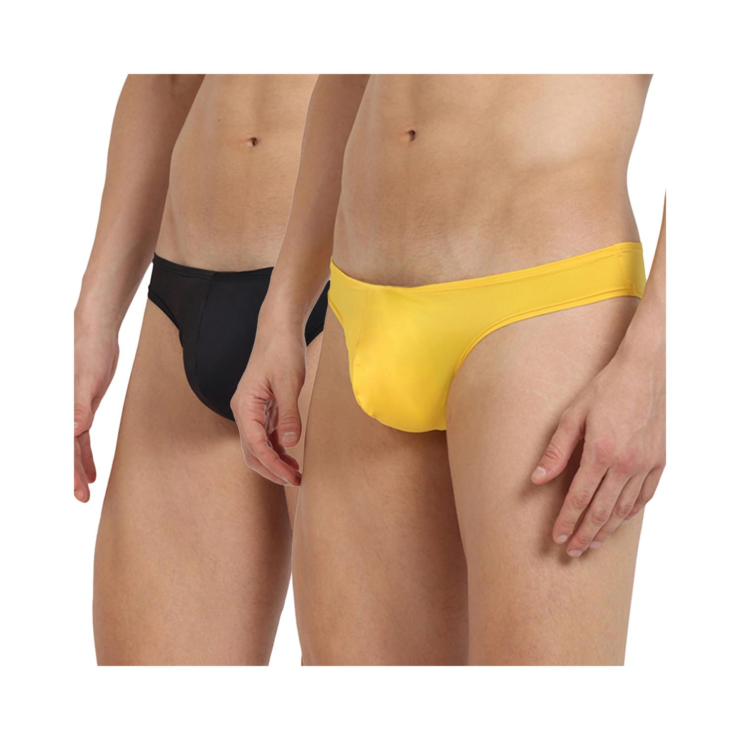 la intimo Featherlight Antimicrobial Semi-Seamless MiniCheek Underwear for Men-picture-56
