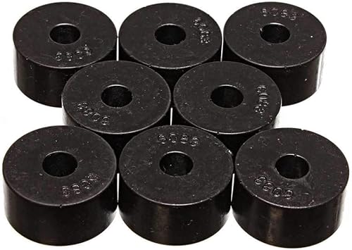 Energy Suspension Almohadilla de resorte de hoja de 9.9530G, 1-12 pulgadas de diámetro exterior x 716 pulgadas de diámetro interior x 34 pulgadas de