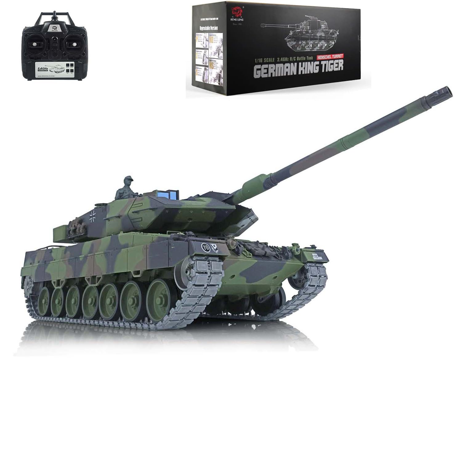 RC Carro Armato Leopard 2A6 Ir Torro 1:16 1113889001