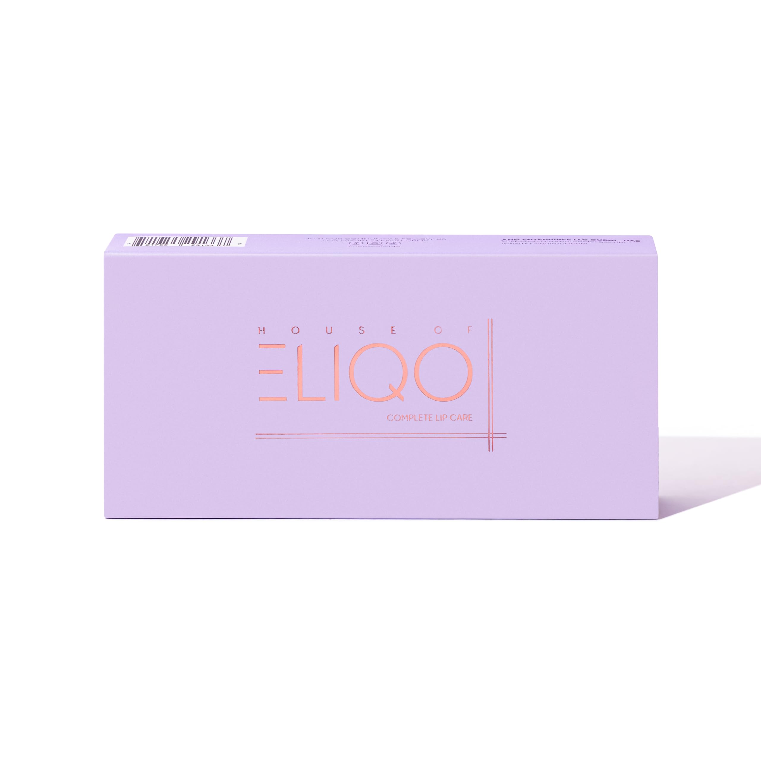 House of Eliqo 5-Piece Lip Care Kit, Berry Flavoured Exfoliating Scrub, Unscented & Tinted Lip Balms - Image 4