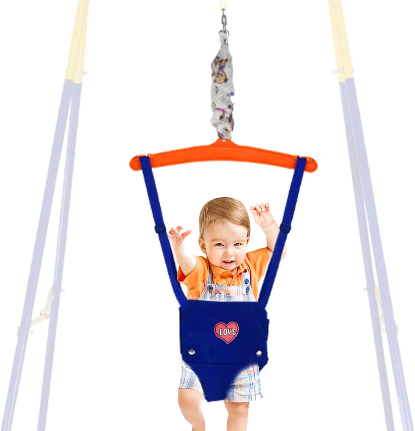 Baby Jump Chair Bounce Swing, Bouncer Exercisers for Babies with Cloth