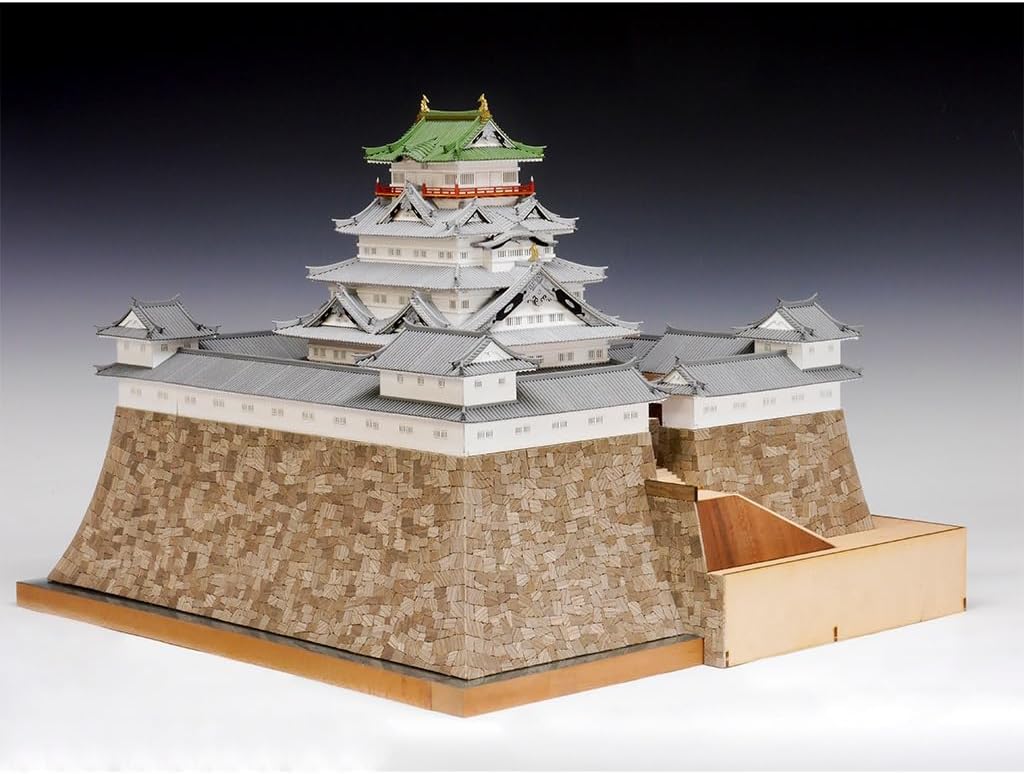 Woody Joe 1/150 Sunpu Castle Wooden Model Building Kit