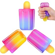 Squishy Ice Cream, Popsicle Squishy Squeeze Toy 3 Pcs
