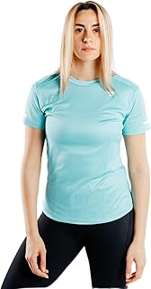 تيشيرت للنساء، لون أزرق اكوا، مقاس اكس لارج XL، من رونيك