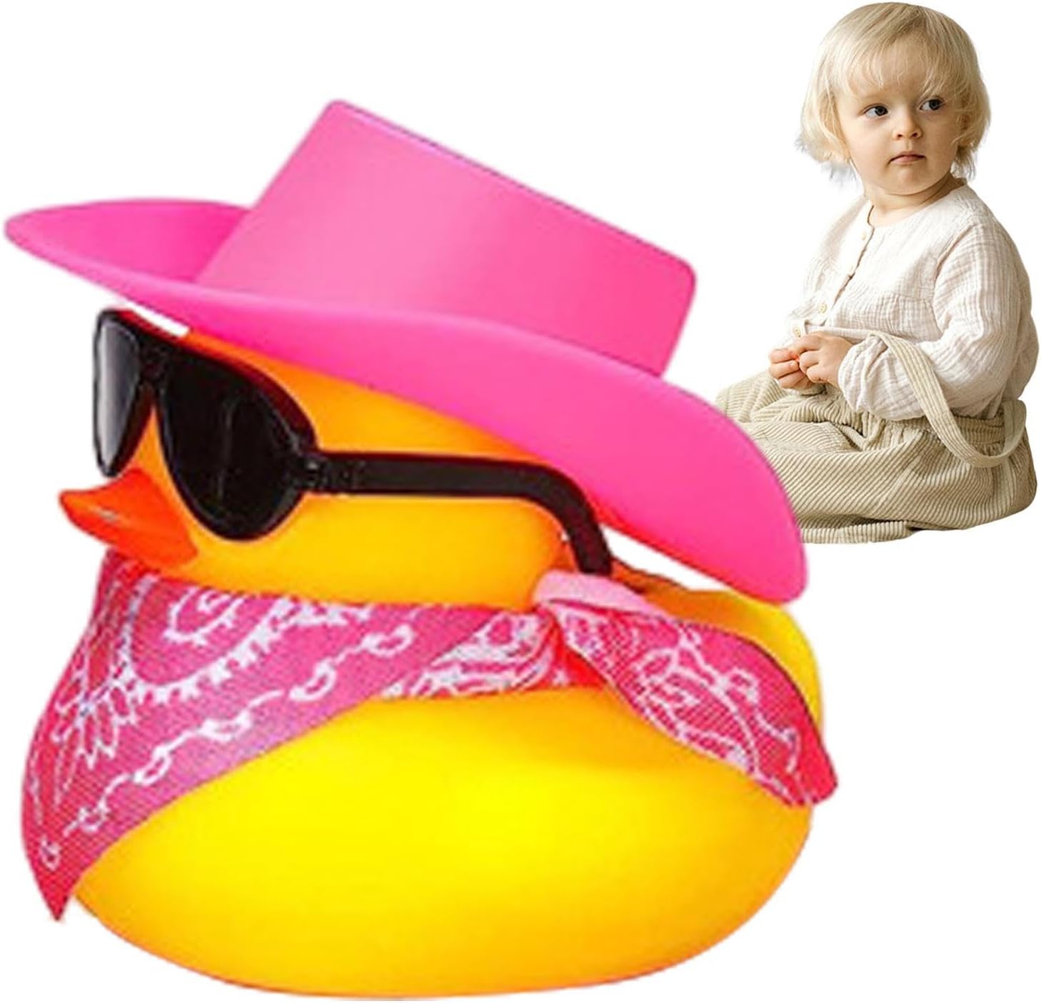 Mwmoeen Auto Gummiente - Lustige Armaturenbrett Dekoration Mit Zubehör