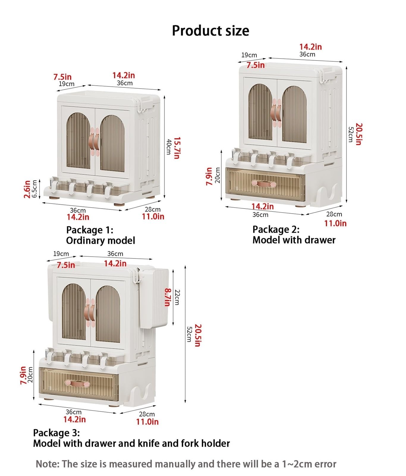 Küchenarbeitsplatten-Organizer, Mehrzweck-Aufbewahrungsbox mit Schubladen für Gewürzgläser, Gewürzregal und Geschirrschrank, platzsparendes Design