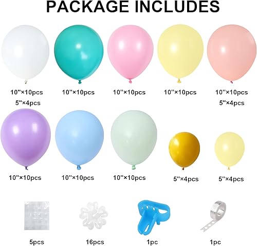 Miniatura 3 de Guirnalda de globos de margaritas y 16 juegos de globos de flores de margarita, kit de bricolaje, retro, hippie, bohemio, macarrón, pastel,