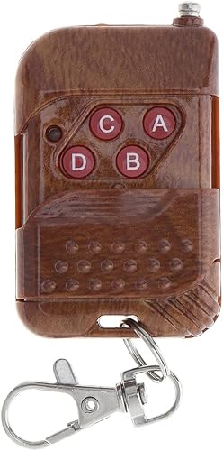 Miniatura 7 de 7 sonidos ruidosos alarma de advertencia de coche policía fuego sirena cuerno altavoz con control remoto marrón 12V 100W (1PC control remoto)