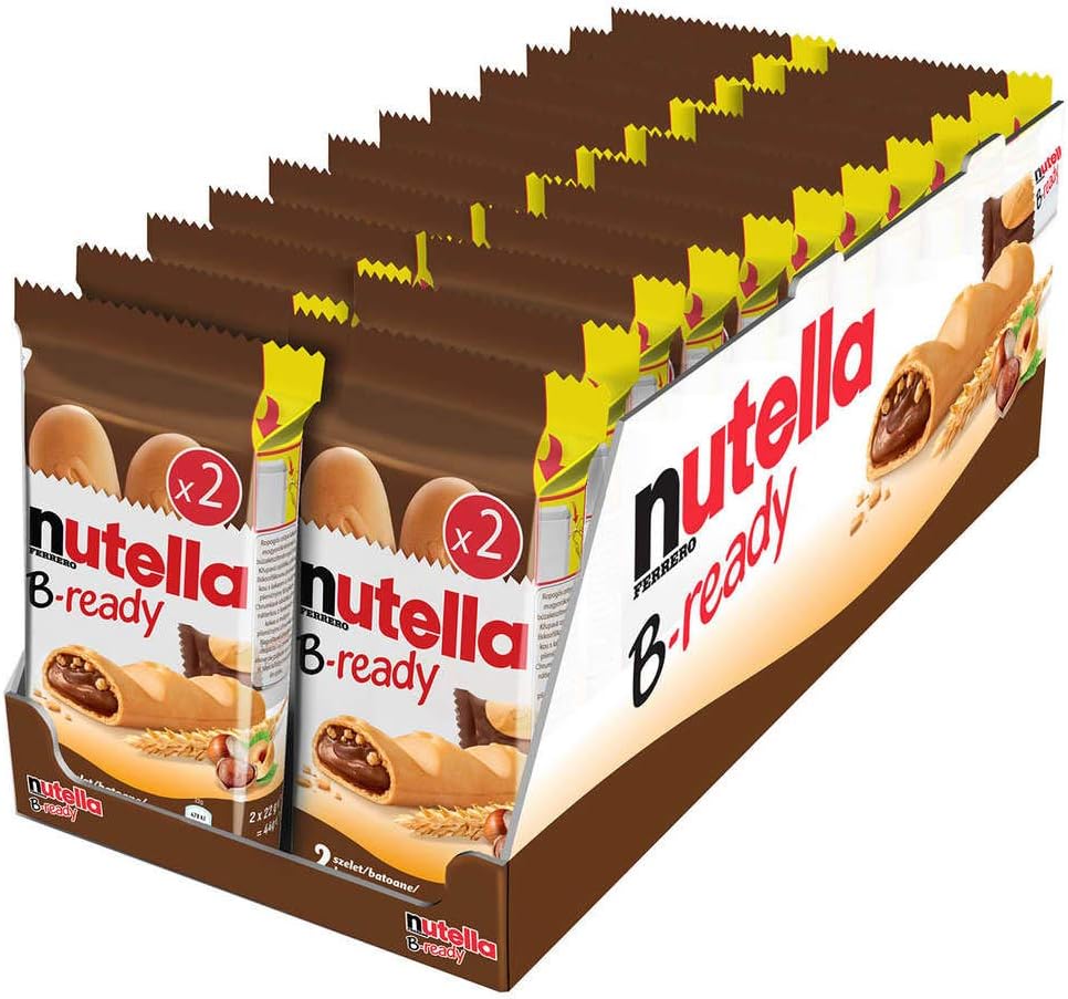 Nutella B-ready Wafer filled with Nutella 32 pieces (T2 x 16)