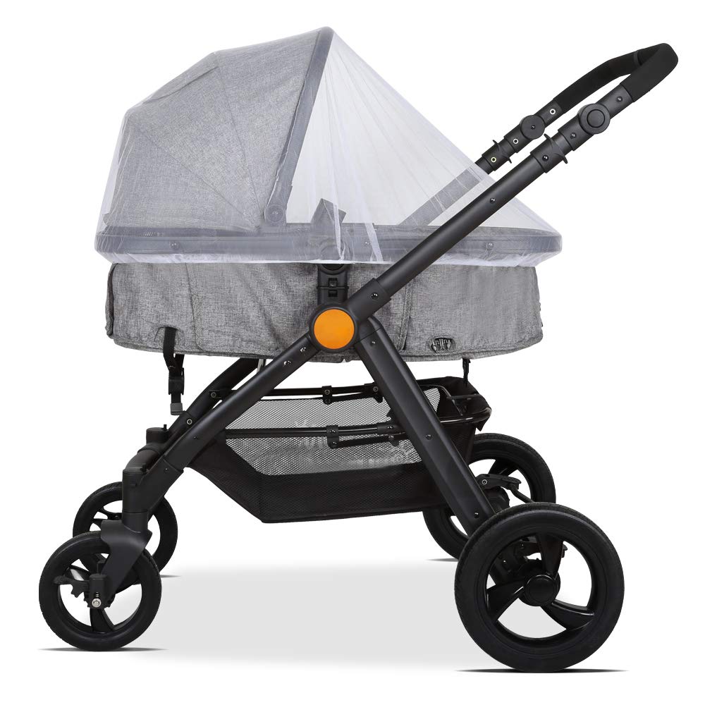 LEMESO Moustiquaire Poussette Universelle Anti-Insectes pour Bébés