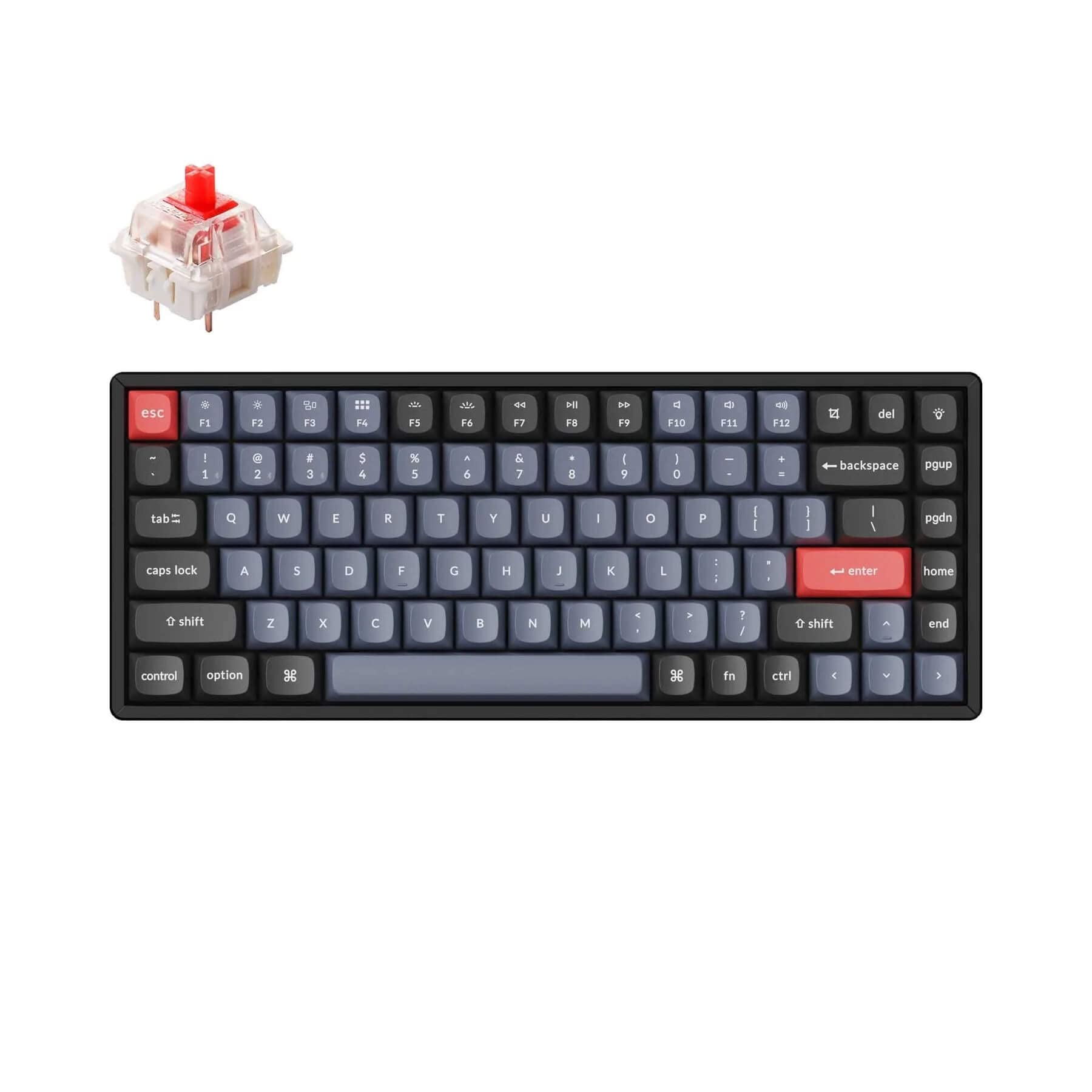 【ナン】Keychron K2 Pro KEYCHRON K2 Pro Wireless Mechanical Keyboard, Wired Bluetooth