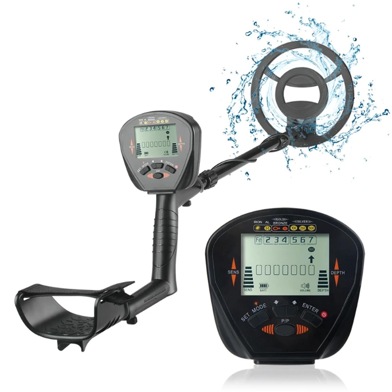 JVDDI Metal Detector Underground Accurate Positioning A Treasure Gold Detector Treasure Detecting Pinpointer