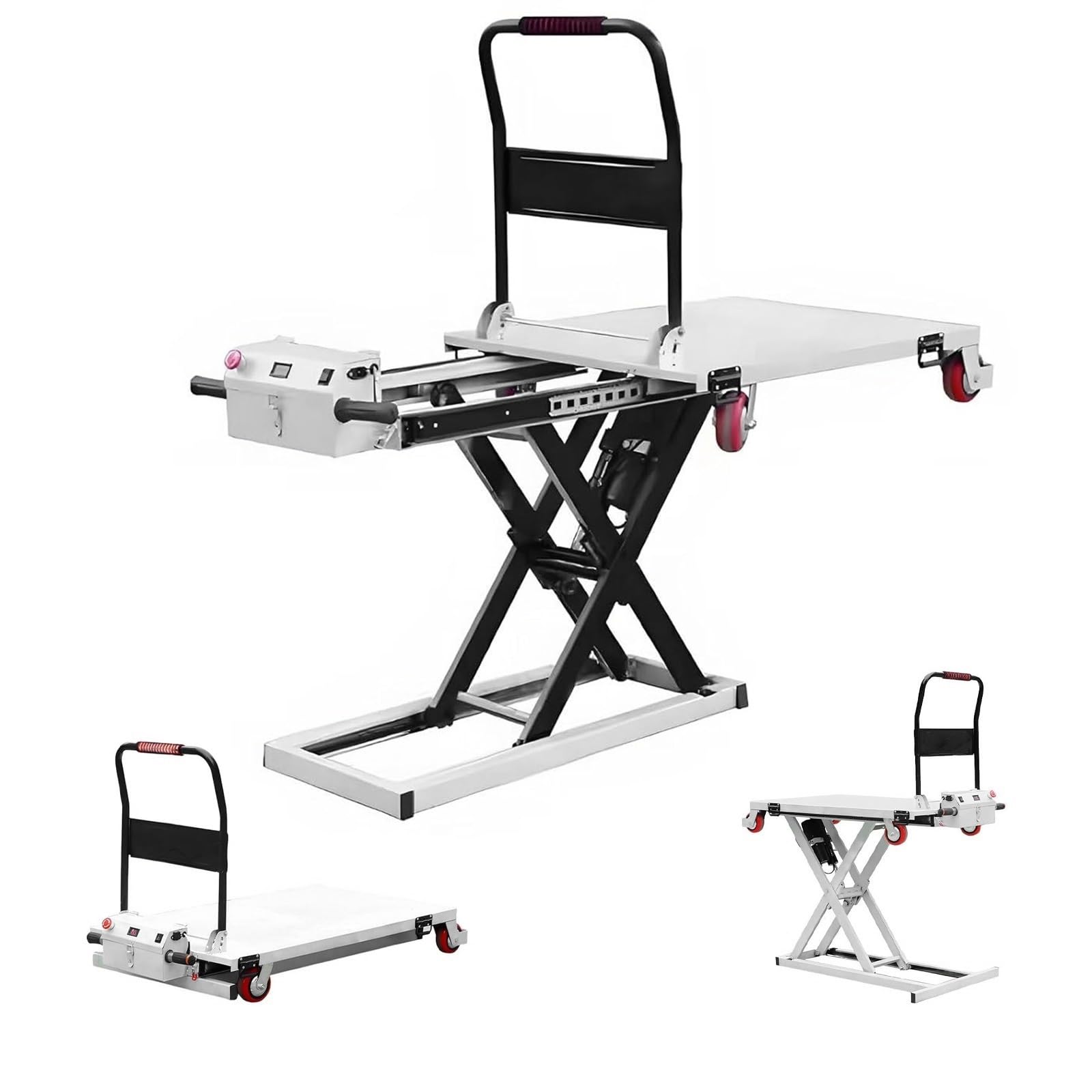 Electric Scissor Lift Table Cart, Hydraulic Lift Table, Platform Truck