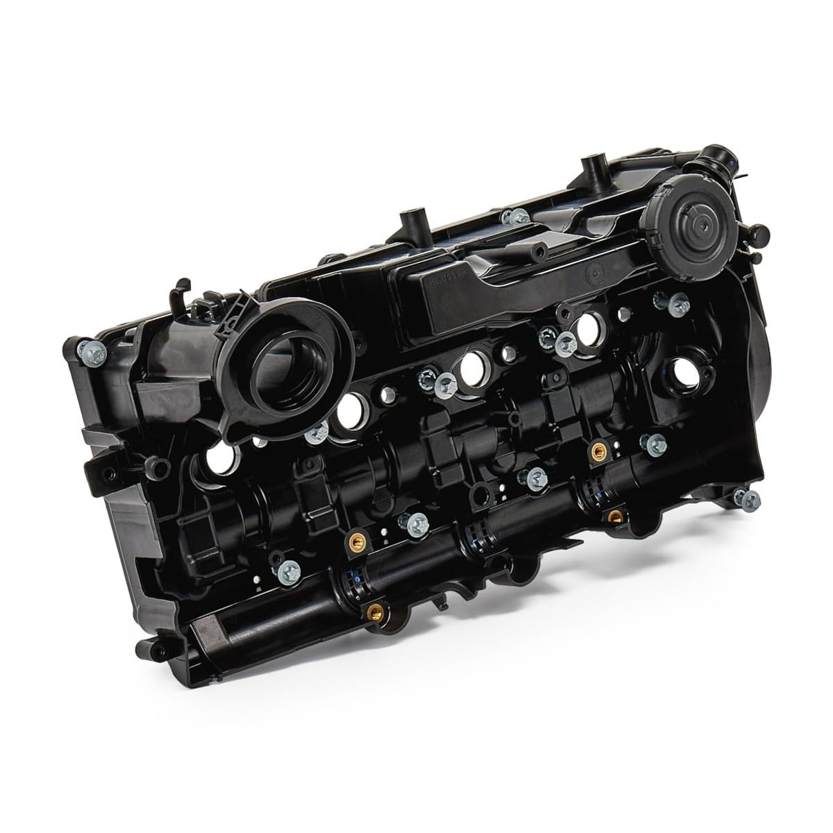 RIDEX 977C0090 Coperchio punterie con guarnizione cappa testa del cilindro con valvola di sfiato con bulloni/viti Compatibilità con MINI Hatchback R56