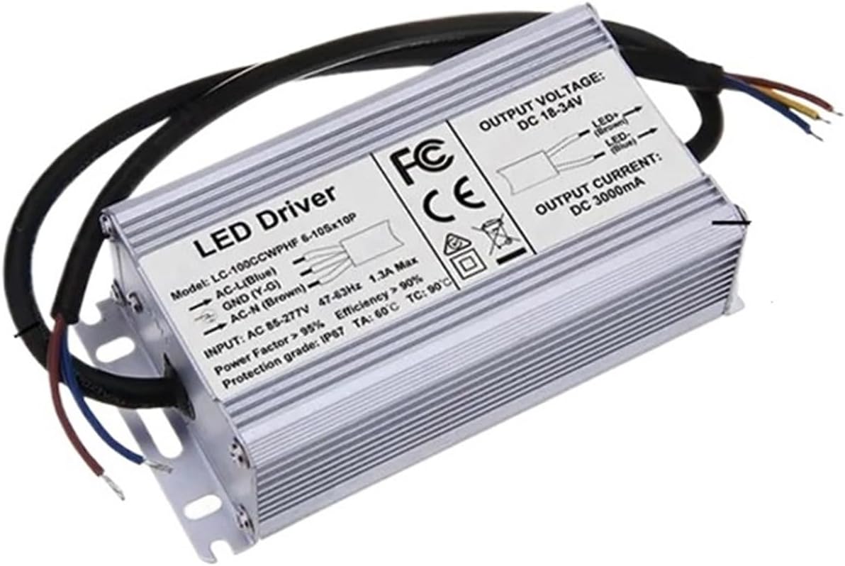 100W 120W LED Driver IP67 Waterproof Light Transformer 1500mA 3000mA 3600mA 4200mA(1500mA 30-65V WP PF)