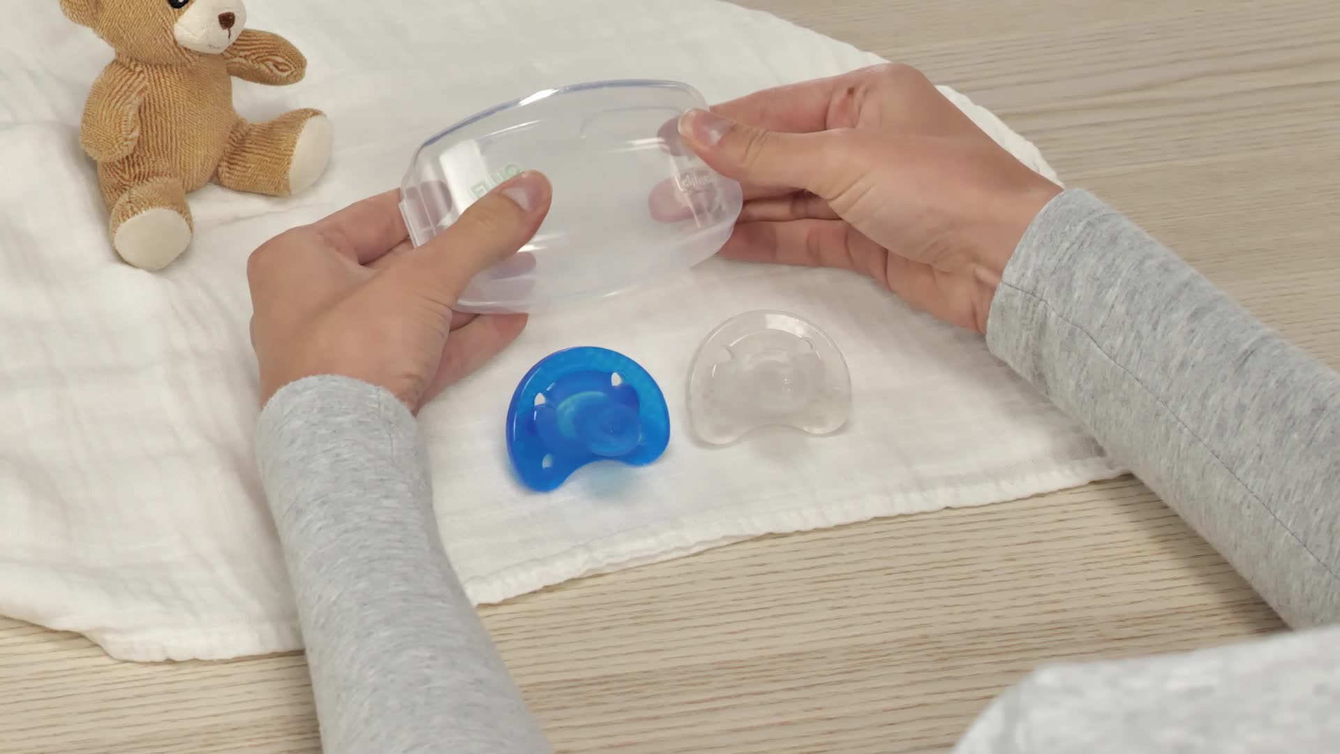 Sucettes Chicco Physioforma - 4 Sucettes En Silicone Pour Bébé 16-36 Mois