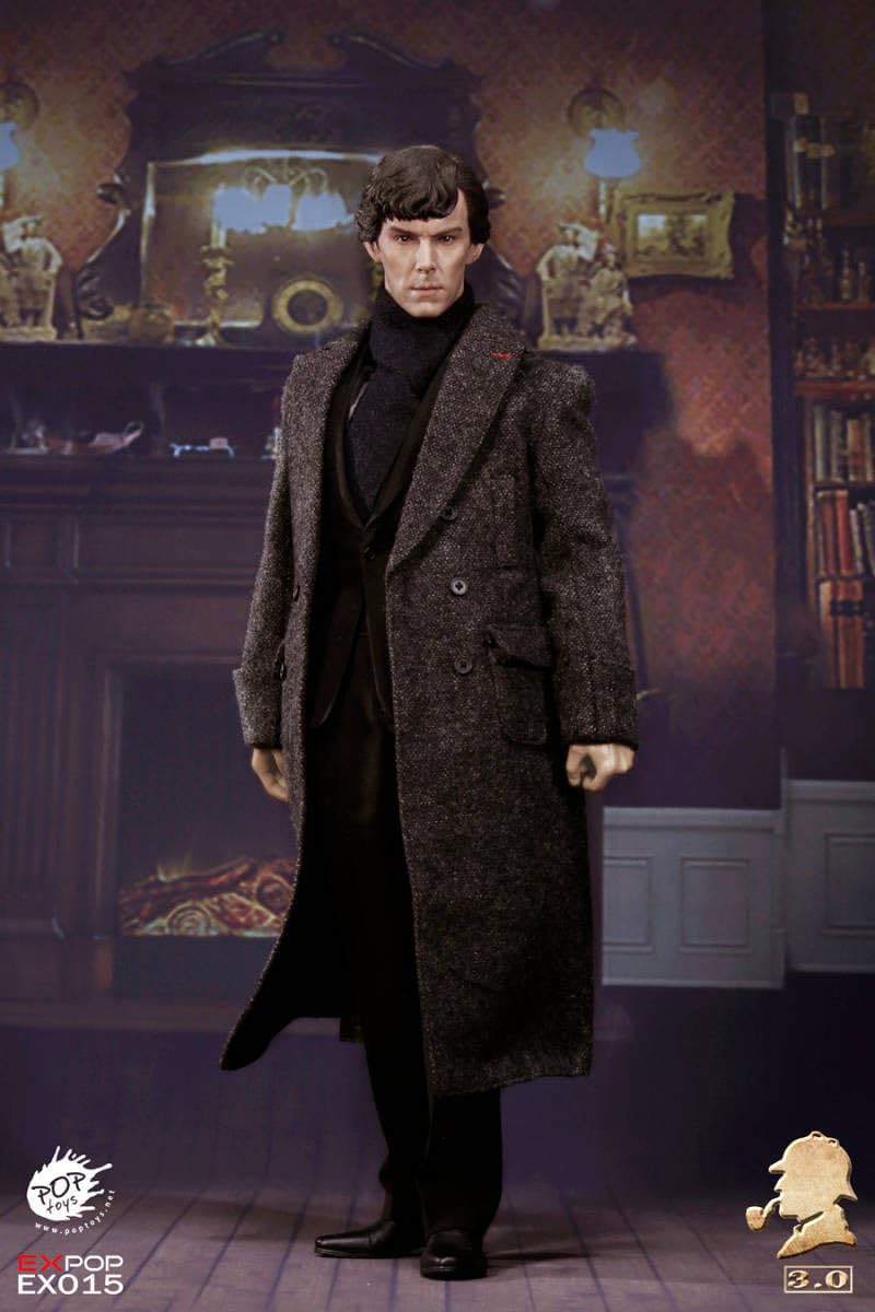 その他 POPTOYS 1/6 British Detective Sherlock POPTOYS 1/6 EX08 Sherlock Holmes British Detective in