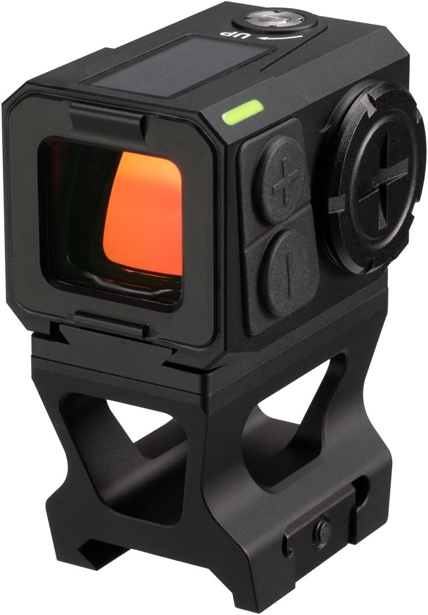 Alpen Optics Argus Lt Red Dot Sight 1x20x18 Closed with 3 Adjustable reticles