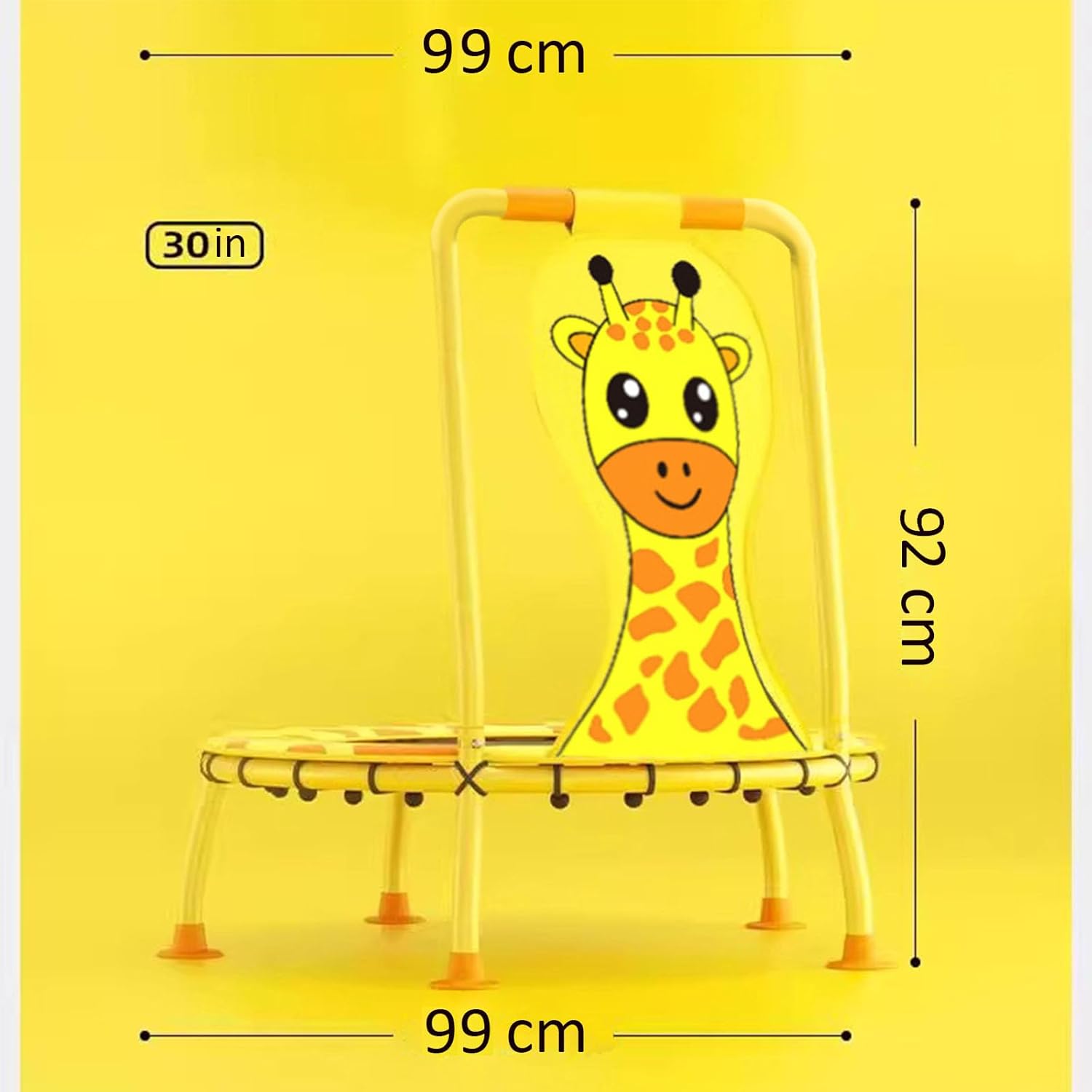 Compact Pliable Jumpingmat Easy Storage Space Saving for Family Indoor Create Games Social Interaction Rebounding Toy