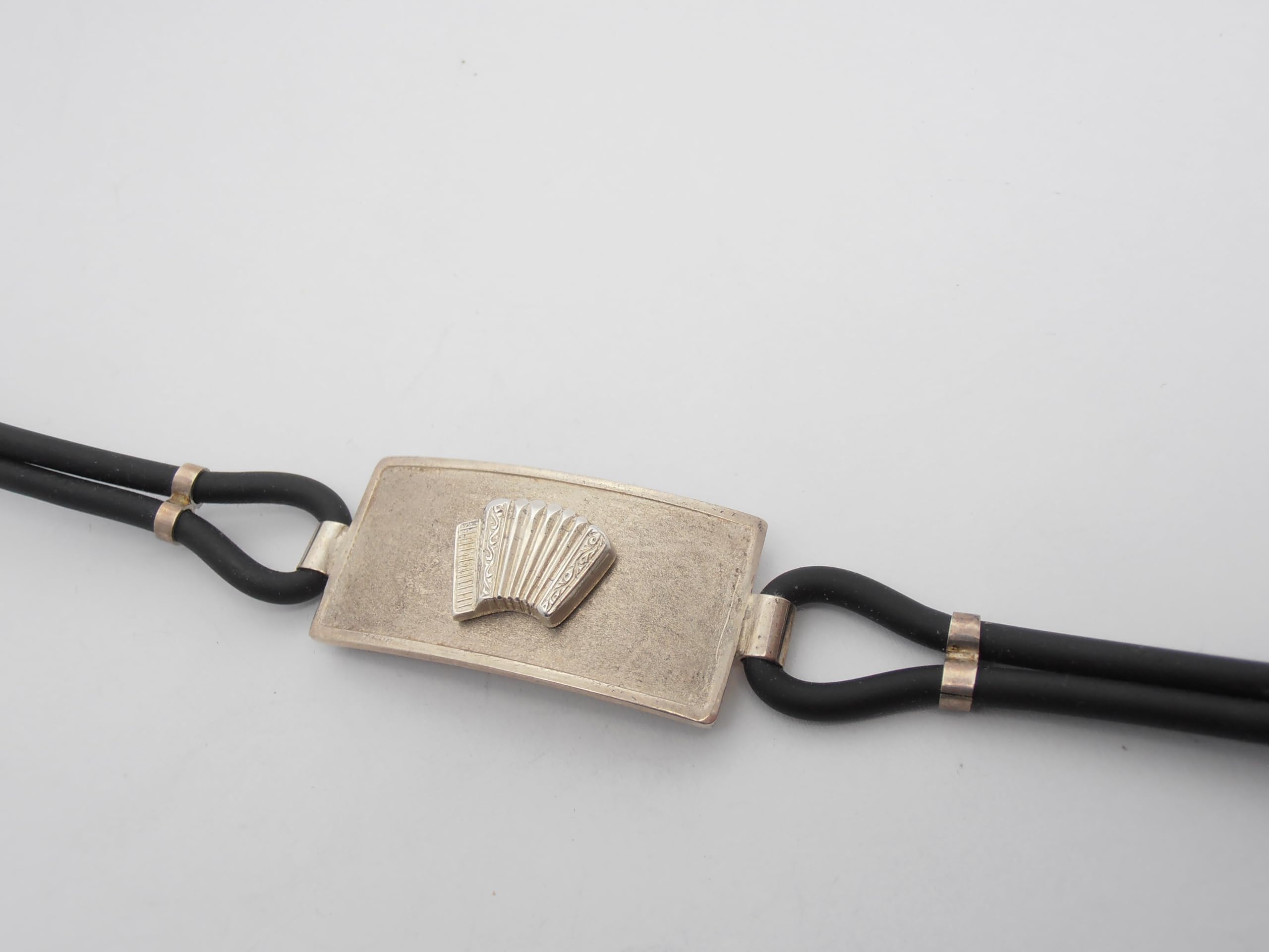Fisarmonica : Braccialetto in Argento 925 - Bracciale Musicista - Musica - Strumento Musicale