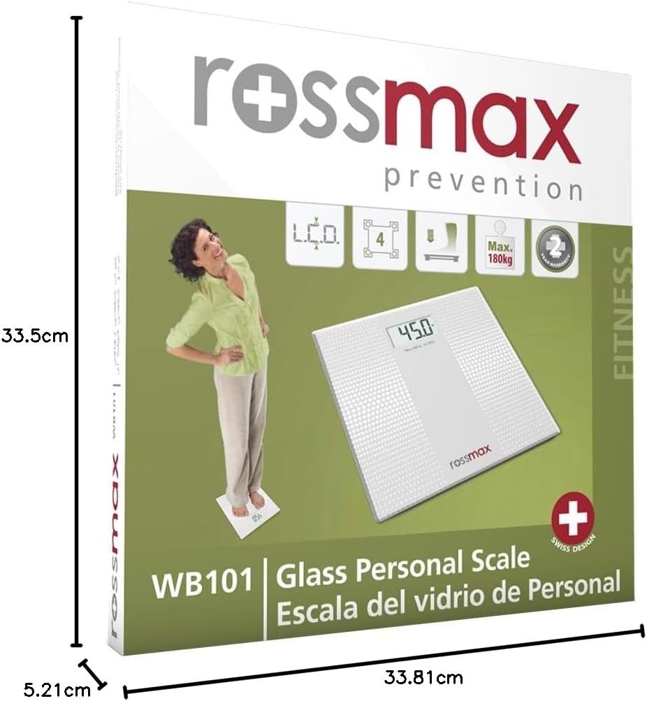 Rossmax WB101 product sheet with specifications