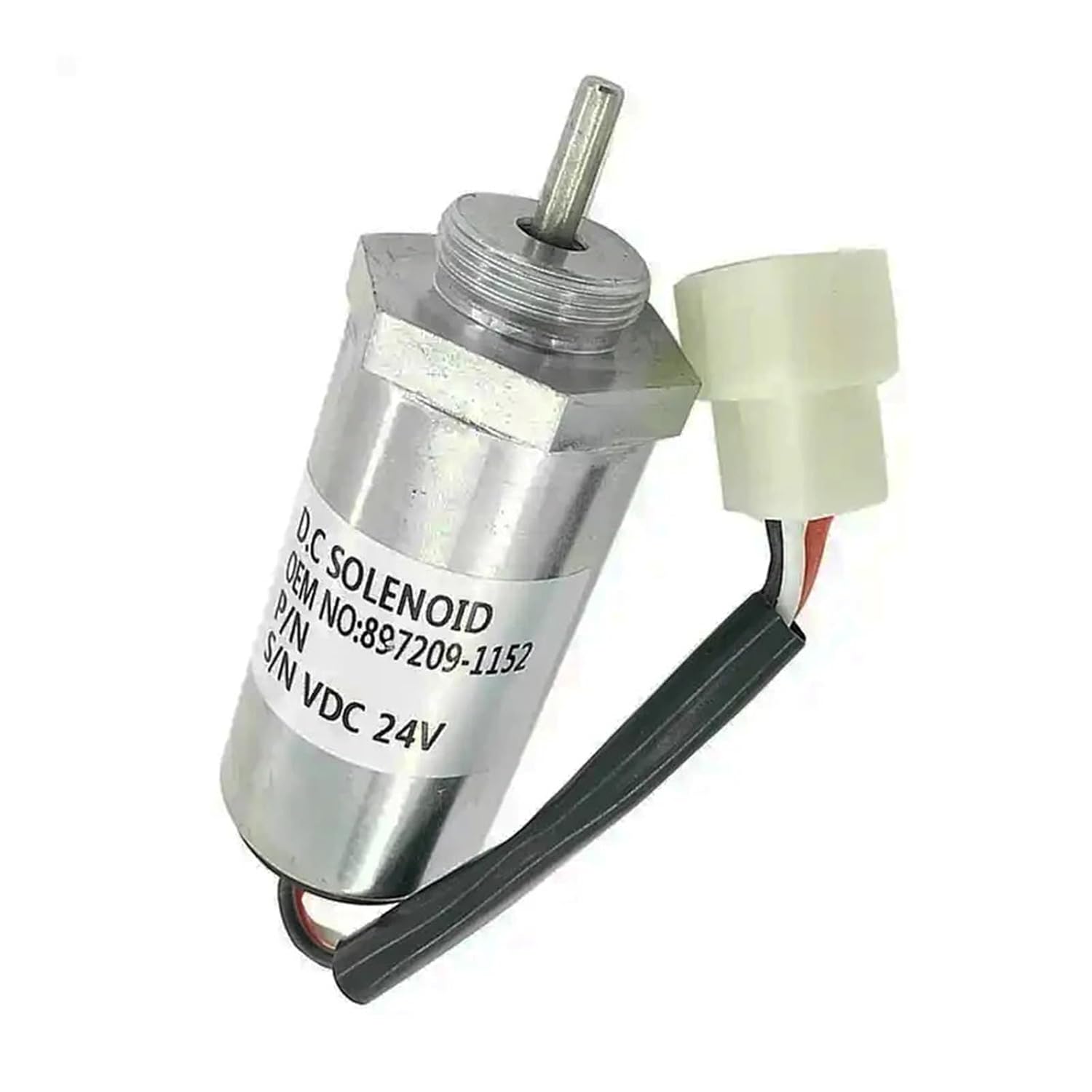 897209-1152 Fuel Shut Off Stop Solenoid 24V for Engine 4LE1 4LE2 for Excavator