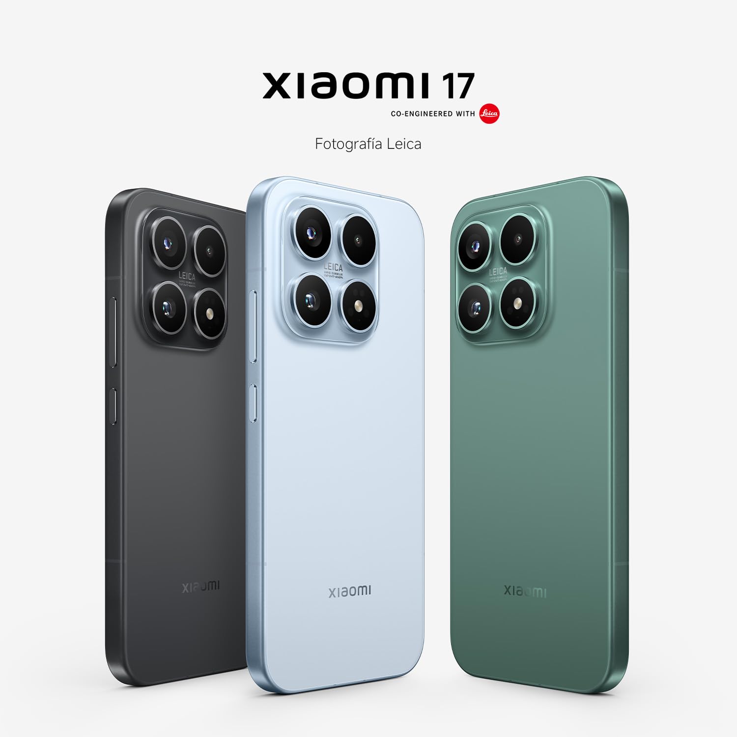 XIAOMI 17 - Smartphone de 12+512GB, Lentes óptica Leica Summilux, Snapdragon 8 Elite Gen 5, HyperAI, 1 año de garantía Extra, Cargador no Incluido, Verde (Versión ES) — view 7