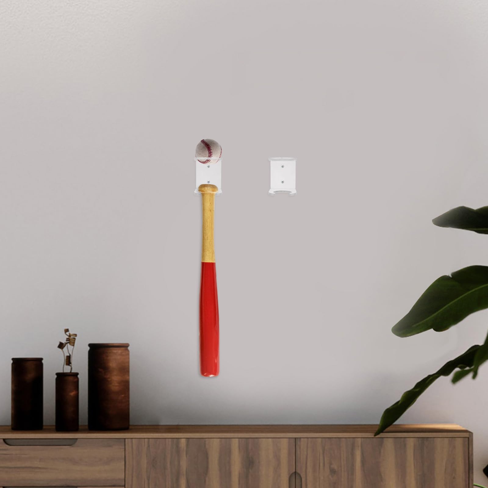 LABRIMP Supporto per Bastoni da Baseball in Acrilico Multi-funzionale per Collezionisti Spazio Comodo e Design a Scanalatura Standard per Esposizione e Conservazione