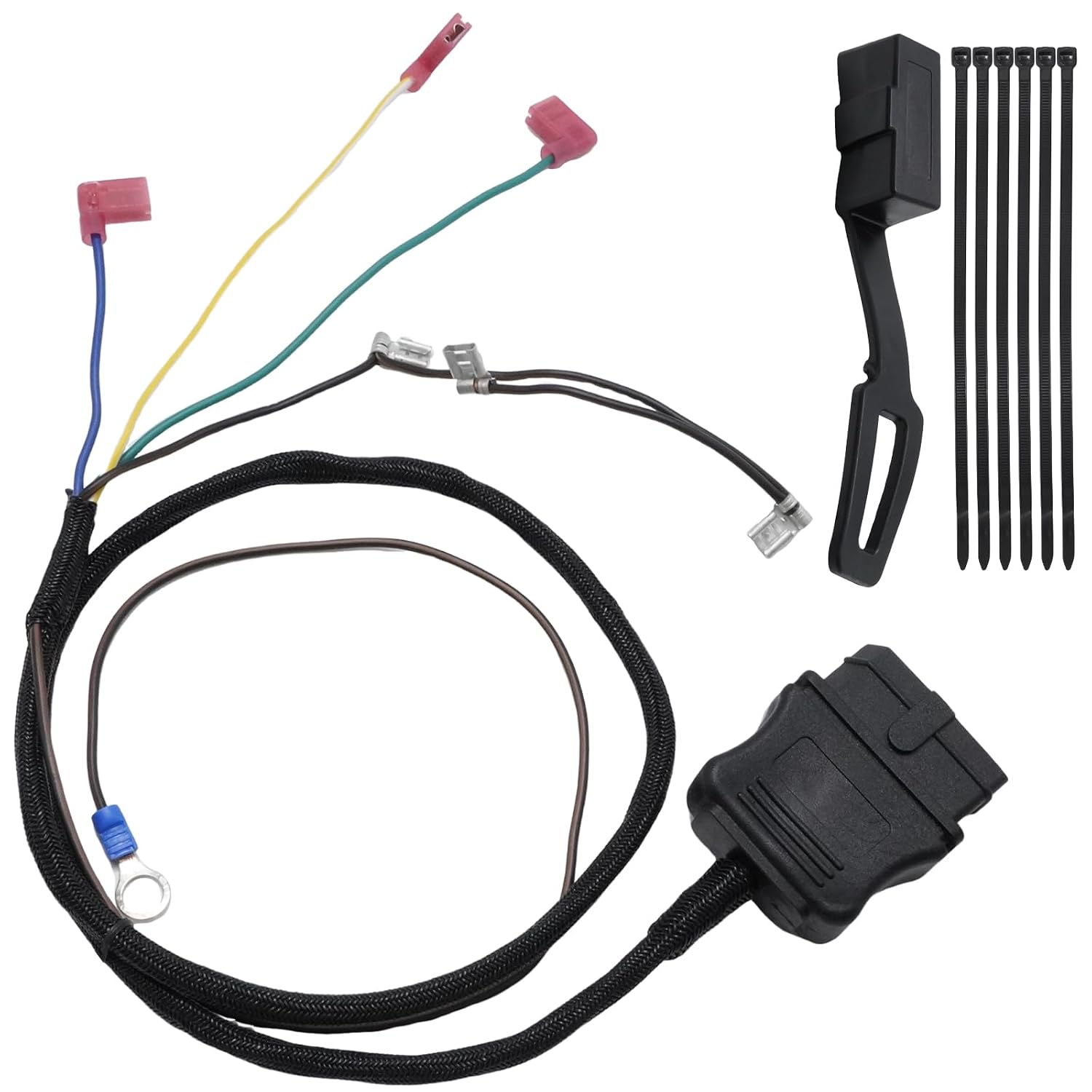 26359 3 Pin Snow Plow Side Control Wire Harness, Replacement for Western Fisher Truck Snow Plow 3 Plug