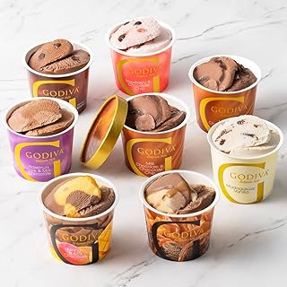 お歳暮 冬ギフト ゴディバ（GODIVA）アイス シーズナル 120ml（8個入）（クリスマス ギフト スイーツ プレゼント）