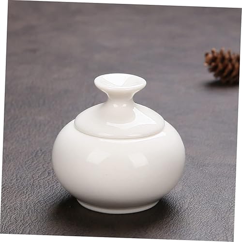 Miniatura 4 de Tarro de cerámica para crema facial de 3 piezas, contenedor de viaje para cremas y maquillaje, tarro de almacenamiento para cuidado de la piel y