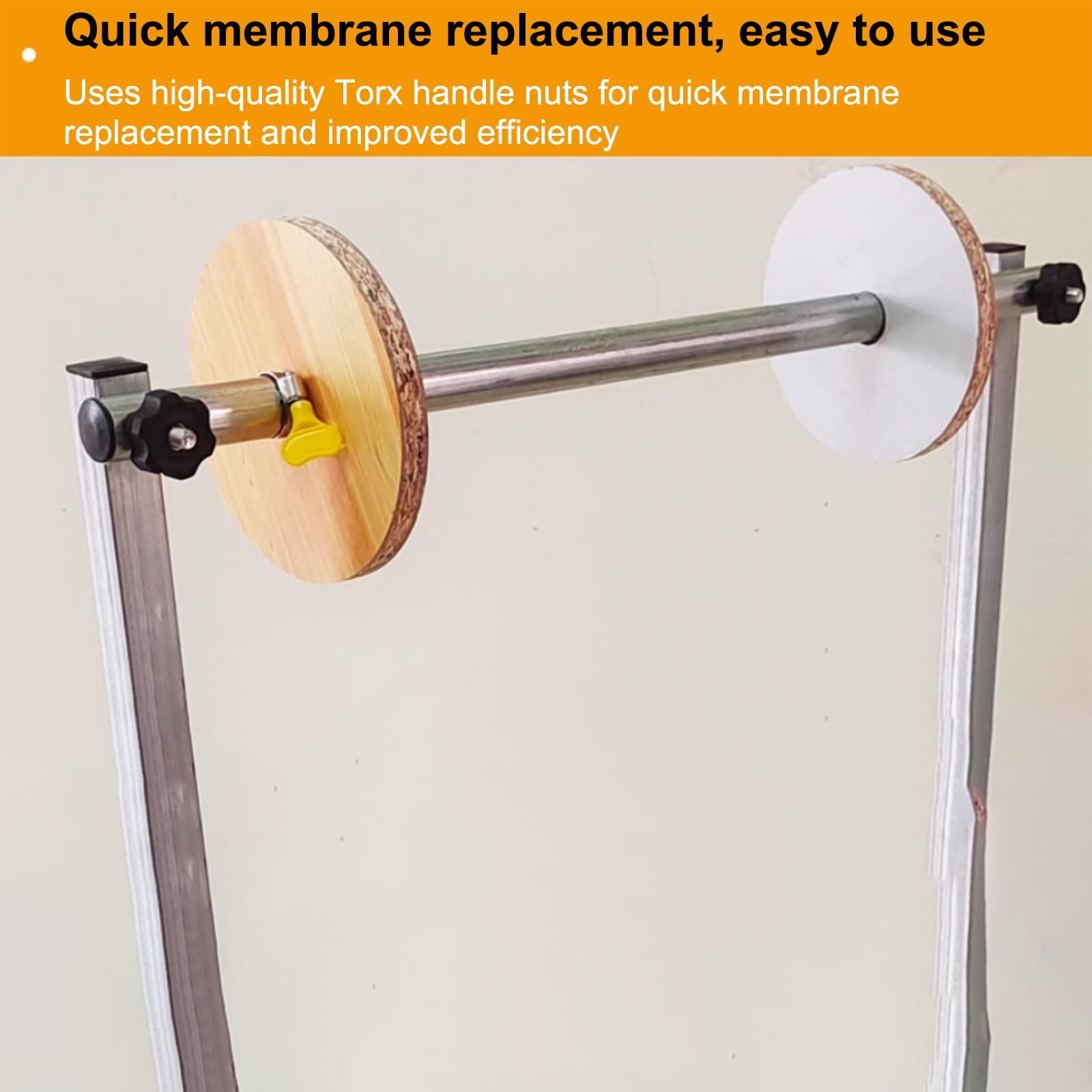 Support de Rouleau de Film à Bulles Pliable à Alimentation Verticale, Distributeur de Rouleau de Film à Bulles (30/40/50/60/80/100 cm) (30 x 52 x 65 cm)
