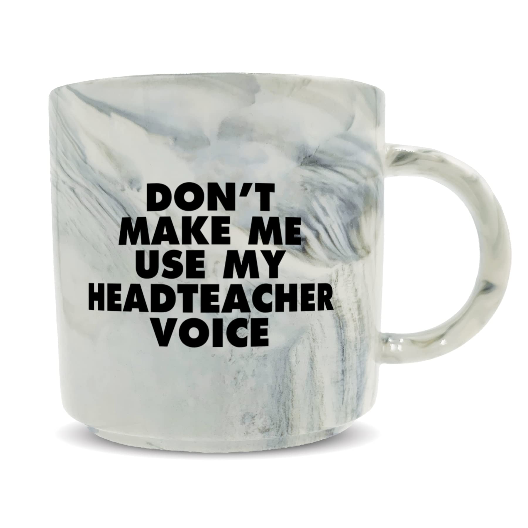 Hippowarehouse Don't Make Me Use My Headteacher Voice Printed Mug Various Colour Options Ceramic Cup Kitchenware 11oz