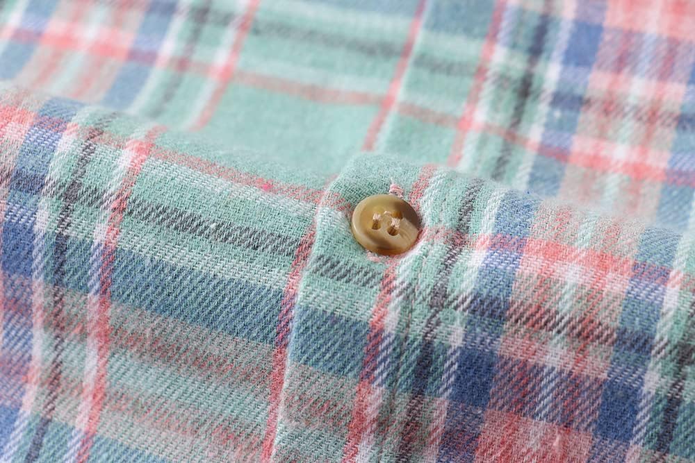 Flannel Shirts for Women & Girls Long Sleeve Buffalo Plaid Tops Womens Button Down Shirts Western Plaid Shirts for Women - Image 5