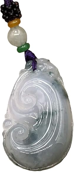 Amazon | 福袋 ネックレス 福瓜 ミャンマー産 本翡翠 高級透明感 氷  